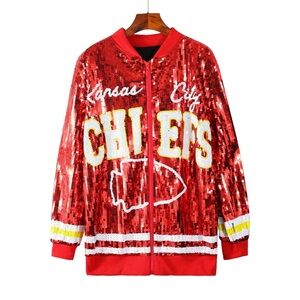 Sale‼️Kansas City Chiefs Sequin Jacket